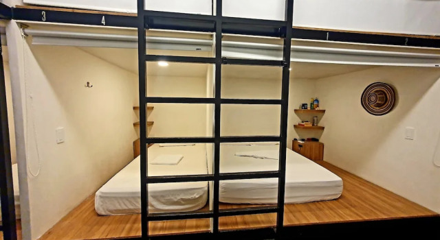 Кровать в общем номере (женский номер) Santuario Getsemani Hostel