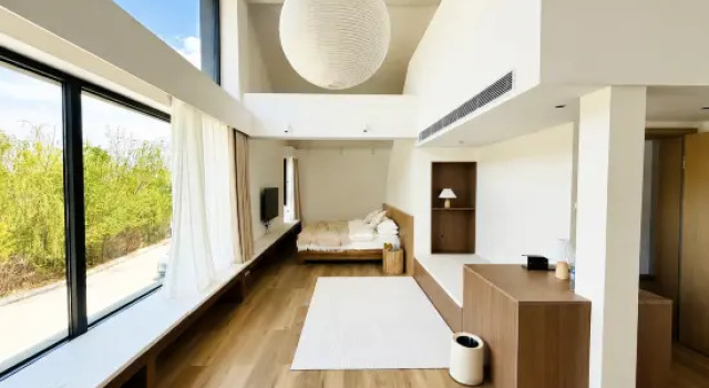 Люкс Deluxe Zhangye · Ruchu EVERSO Qiye Luxury Design Guesthouse (National Wetland Park)