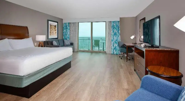 Номер oceanfront Hilton Garden Inn Virginia Beach Oceanfront