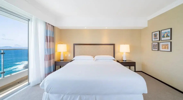 Двухместный люкс Executive с балконом и oceanfront Sheraton Grand Rio Hotel & Resort