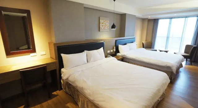 Standard- firedobbelt værelse med havudsigt Kailan Hotel