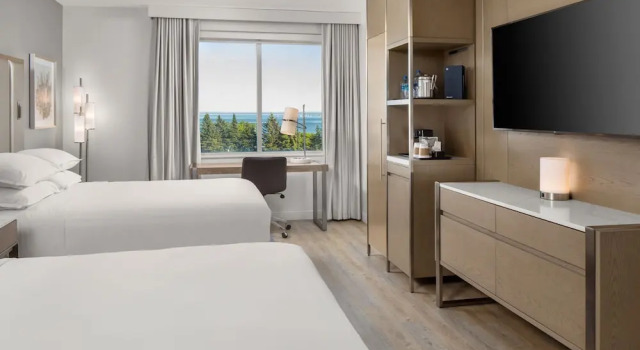 Четырёхместный номер Deluxe Sheraton Duluth Hotel