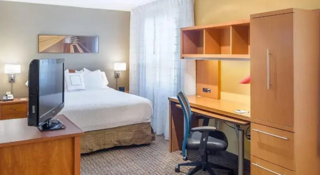 Двухместный люкс TownePlace Suites by Marriott Portland Hillsboro