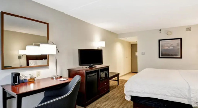 Двухместный номер Deluxe Hampton Inn Scranton at Montage Mountain