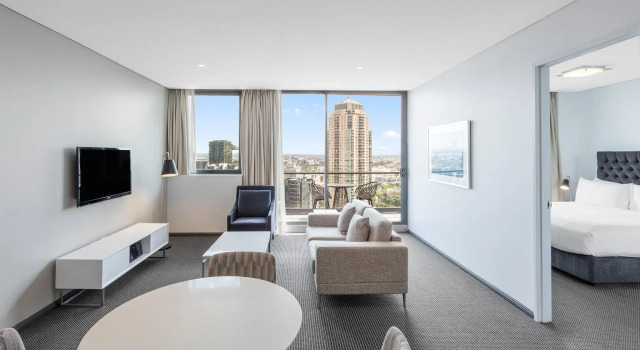 Люкс c 1 комнатой Meriton Suites Campbell Street, Sydney