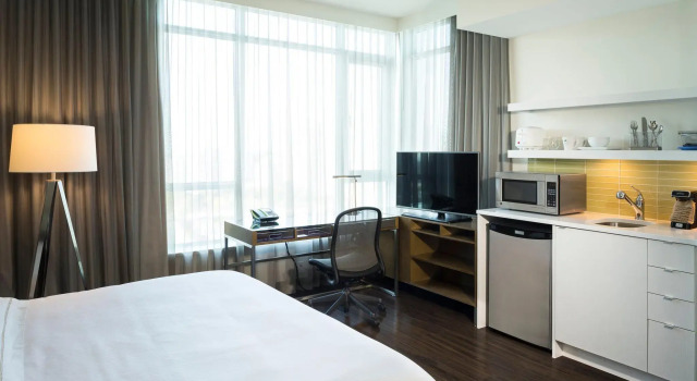 Двухместная студия Element by Marriott Vancouver Metrotown