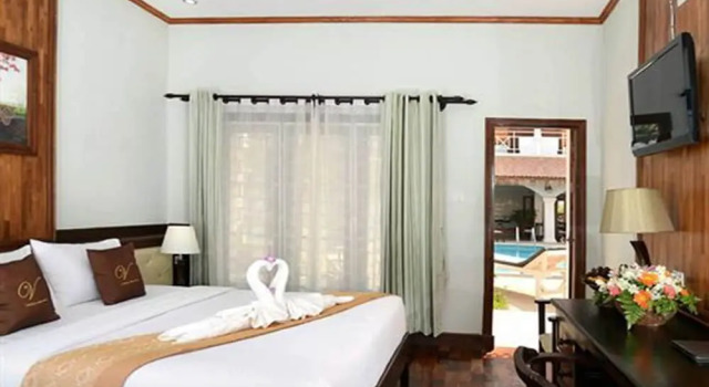 Двухместный номер Deluxe с балконом Vansana LuangPrabang Hotel