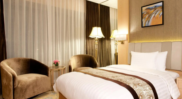 Двухместный номер Deluxe Crowne Plaza Shanghai Noah Square by IHG