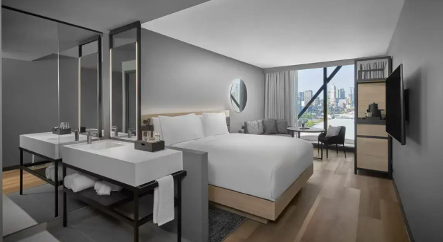 Двухместный номер Premium с видом на город AC Hotel by Marriott Melbourne Southbank