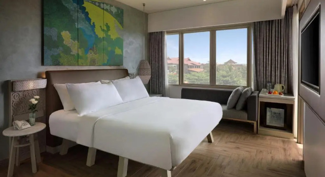 Двухместный номер Deluxe с видом на океан Mercure Kuta Bali