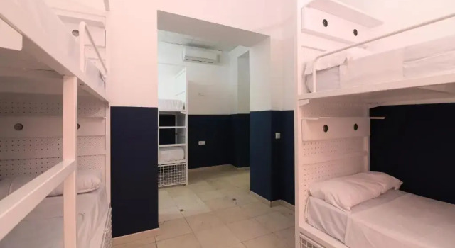 Кровать в общем номере Feel Hostels City Center