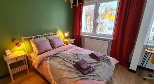Uroczy apartament blisko centrum - 10 min do plaży, Varaa Huoneisto  