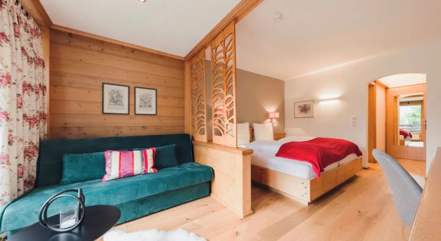 Двухместный номер Deluxe с балконом Alpenhotel Montafon & SPA