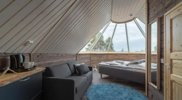 Cabin Aurora Wilderness Hotel Inari & Igloos