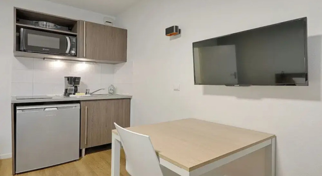 Студия Classic Apparthotel Vacancéole Paris Quai de Marne