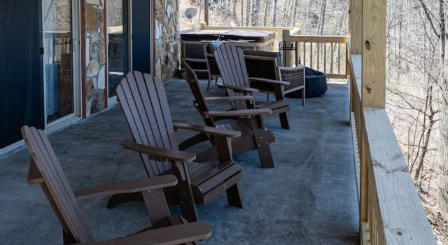 Номер Standard с 4 комнатами с красивым видом из окна stayNantahala - Smoky Mountain Cabins