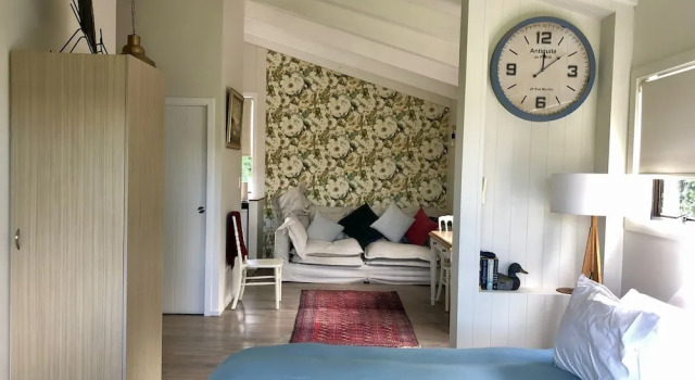 Двухместная студия с видом на океан Le Chalet Waiheke Apartments