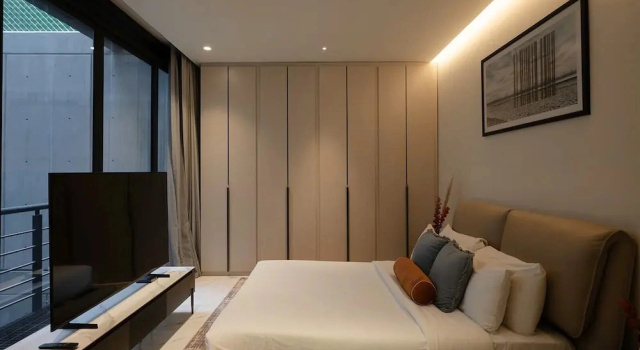 Avlu manzaralı 2 yatak odası daire Poe 227 By Ömora