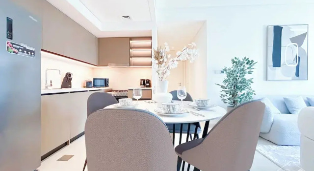 Апартаменты Burj Crown Luxurious 2bedroom Balcony