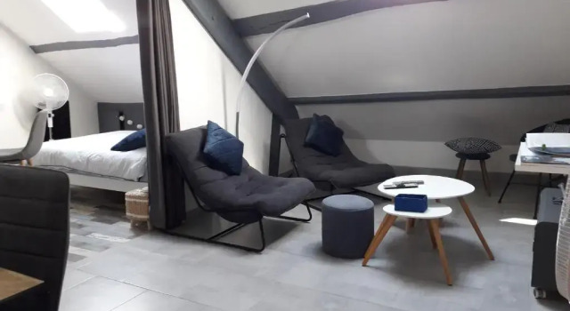 Апартаменты Le Mini Loft Montargis centre 1 à 4 personnes climatisation parking linge wifi freebox Netflix