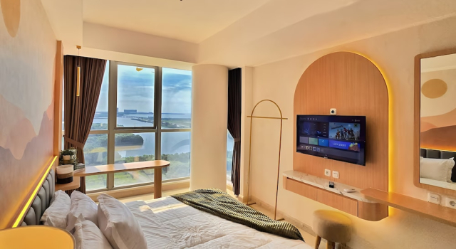 By The Sea By SanLiving - 3BR - PIK, Book Lejlighed Hoteller i Jakarta med pool, nær PIK Avenue, Swimmingpool