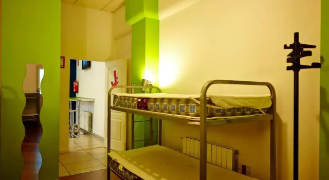Кровать в общем номере Pil Pil Hostel