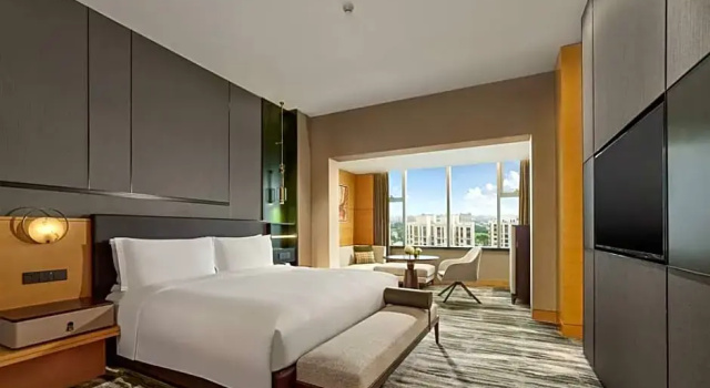 Двухместный номер Rooftop Premier Hilton Shanghai Hongqiao