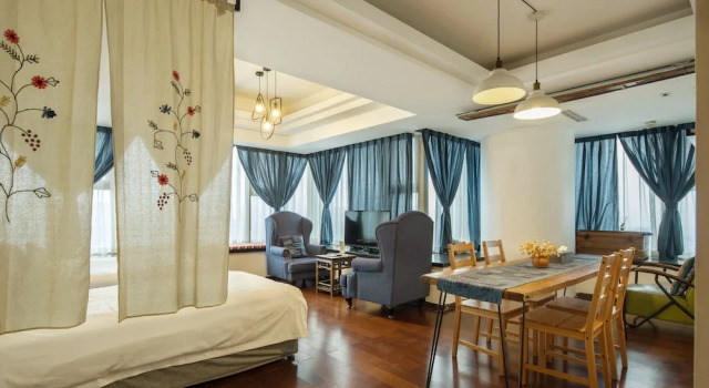Апартаменты Deluxe Chengdu Skyline International Apartment