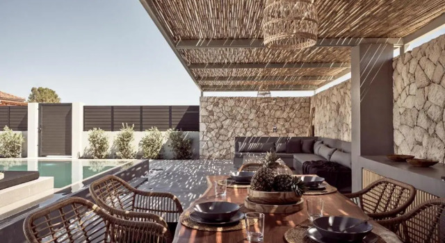 Noema Villa - Stylish Villa with Scenic Serenity, by ZanteWize, Забронировать Вилла Коттеджи Закинтос, Коттедж