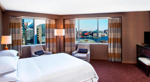 Двухместный номер Standard с видом на гавань Sheraton Inner Harbor Hotel
