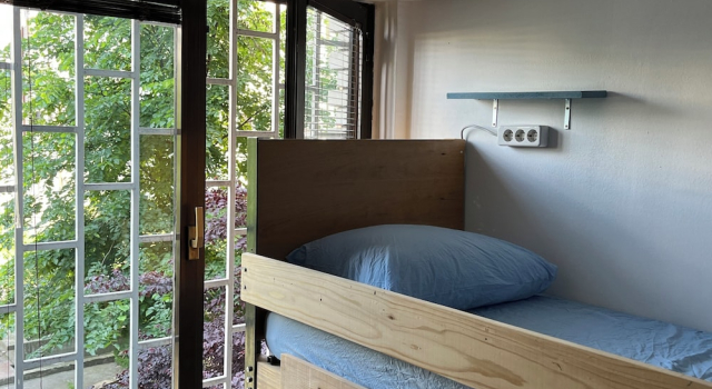 Номер Standard с видом на внутренний двор Chillton Hostel