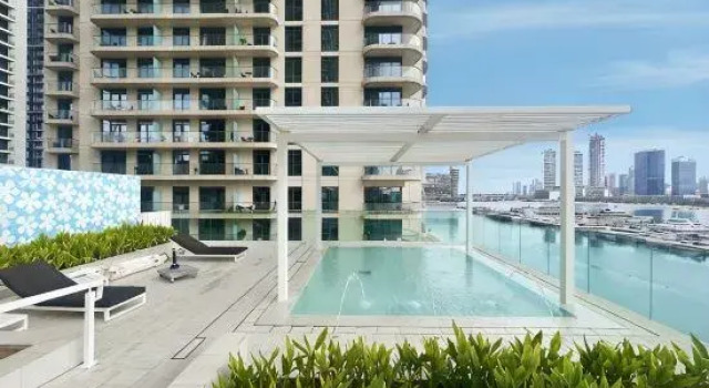 Люкс Deluxe 2BR Beachfront Gem with Dazzling Views of the Palm