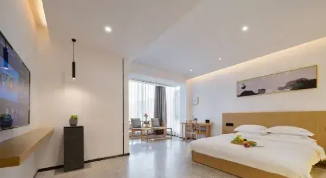 Люкс с 3 комнатами с красивым видом из окна Zhangjiajie Maosao Inn