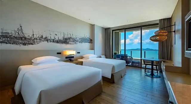 Номер Premium с видом на море DoubleTree by Hilton Shanwei