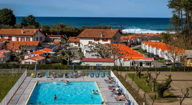 Двухместный номер Standard Hôtel Erromardie Plage by Odalys