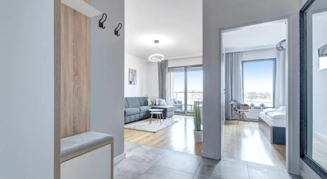 Апартаменты c 1 комнатой с балконом Apartments Brabank Old Town & by Noclegi Renters