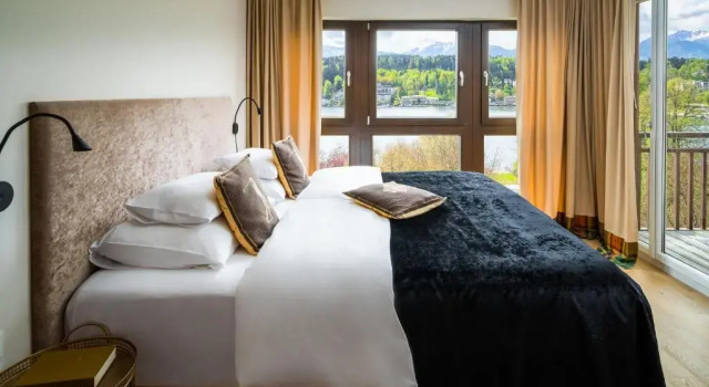 Люкс с видом на озеро Seehotel Europa Resort