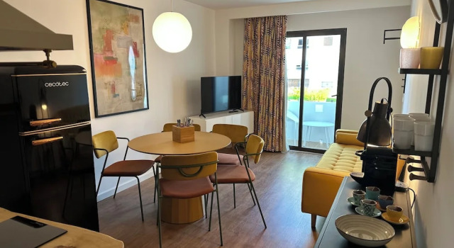 Апартаменты Superior с 2 комнатами Aparthotel Boutique Poniente Playa