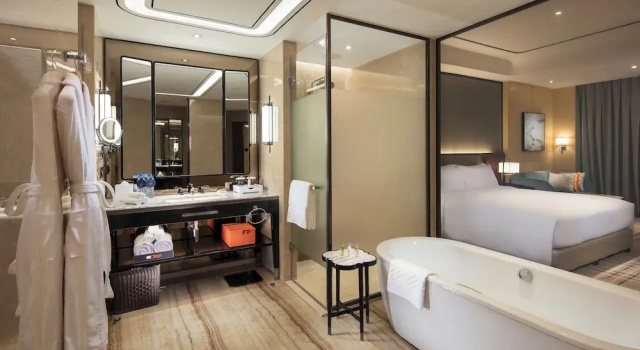 Двухместный номер Deluxe Hilton Fuzhou