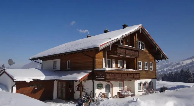 Апартаменты с видом на горы Landhaus Huberts Hüs