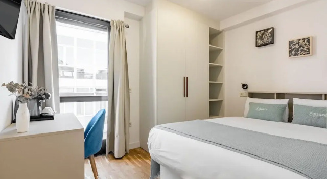Двухместный номер Classic Square Rooms by Charming, cerca del aeropuerto y con un pequeño gimnasio