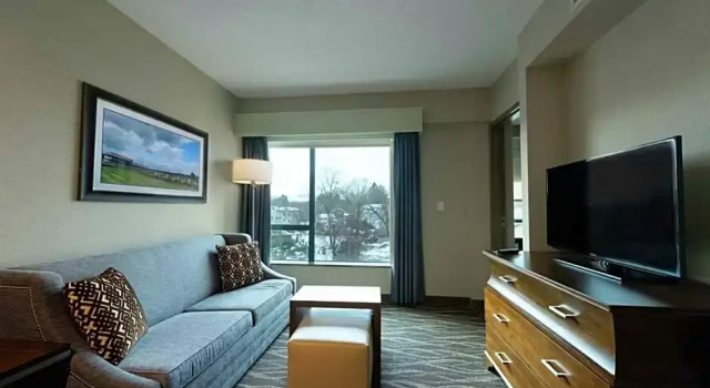 Люкс c 1 комнатой Embassy Suites Saratoga Springs