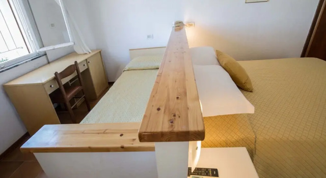 Трёхместный номер Standard с видом на море Hotel Villa Sole Resort