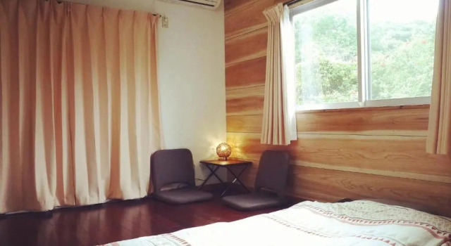 Четырёхместный номер Standard с видом на сад Guest house iroha