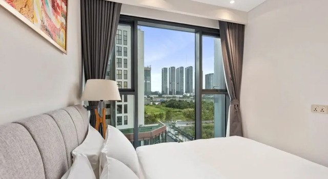 Апартаменты Superior с 3 комнатами с балконом и с видом на город The Metropole - Horizon View Riverside