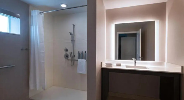 Студия Standard Residence Inn by Marriott New Brunswick Tower Center Blvd