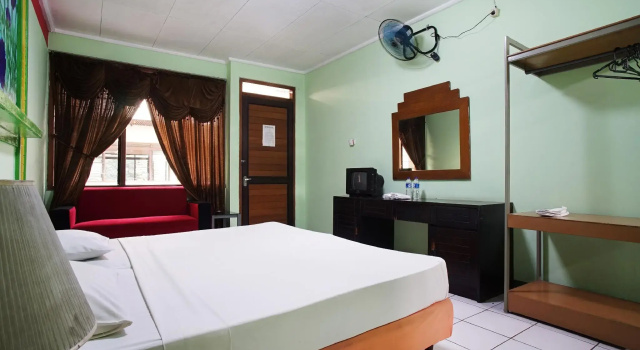 Deluxe Einzel Zimmer Hotel Bandung Permai