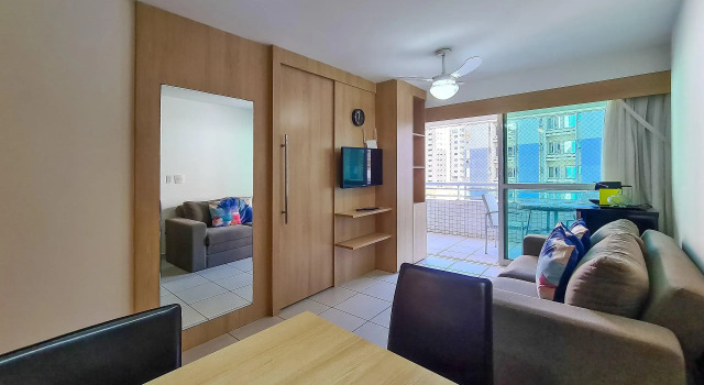 Beach Class Queridinho Apto 2Qtos 50m Praia by DM Apartments