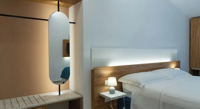 Deluxe chambre avec balcon et Vue mer B&B Alba
