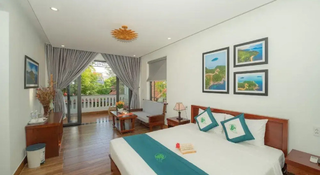 Номер Deluxe с балконом и с видом на сад Betel Garden Villa